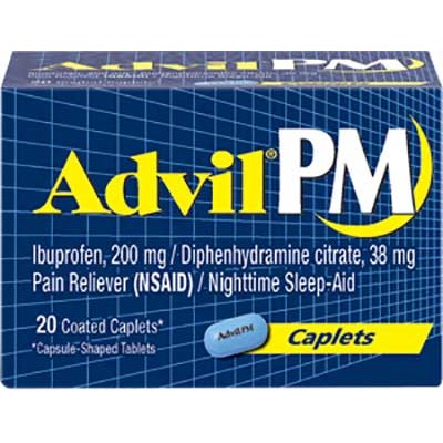 ADVIL PM 20 PK CAPLETS 20CT/Pack